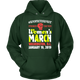 March For Women Washington D.C. Hoodie Stronger Together