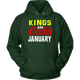 Kings Are Born In January Hoodie