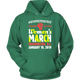 March For Women Washington D.C. Hoodie Stronger Together