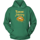 Queens Are Born In January Birthday Hoodie for Black Women