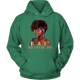 BAE Black & Educated Funny Black Queen Hoodie - kittentee