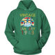 January Vintage 1948 Year Old Shark Lover Birthday Hoodie