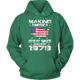 Birthday Making America Great Since January 1978 Birthday Hoodie - kittentee