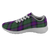 Armstrong Modern Scottish Clan Tartan Sneakers Blue For Men & Women - kittentee