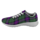 Armstrong Modern Scottish Clan Tartan Sneakers Blue For Men & Women - kittentee