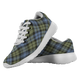 Campbell Faded Scottish Clan Tartan Sneakers Blue For Men & Women