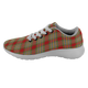 Chattan Scottish Clan Tartan Sneakers Blue For Men & Women