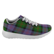 Blair Modern Scottish Clan Tartan Sneakers Blue For Men & Women