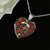 Byres Scottish Clan Tartan Necklace Heart