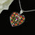 Buchanan Modern Scottish Clan Tartan Necklace Heart