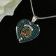 Bannatyne Scottish Clan Tartan Necklace Heart - kittentee
