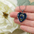 Arbuthnot Scottish Clan Tartan Necklace Heart - kittentee