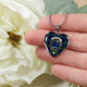 Arbuthnot Scottish Clan Tartan Necklace Heart - kittentee