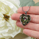 Buchanan Hunting Scottish Clan Tartan Necklace Heart