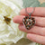 Ainslie Scottish Clan Tartan Necklace Heart - kittentee