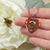 Bruce Modern Scottish Clan Tartan Necklace Heart