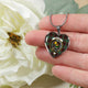 Buchan Ancient Scottish Clan Tartan Necklace Heart