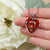 Brodie Modern Scottish Clan Tartan Necklace Heart