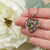 Buchanan Ancient Scottish Clan Tartan Necklace Heart