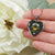 Arnott Scottish Clan Tartan Necklace Heart - kittentee