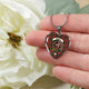 Byres Scottish Clan Tartan Necklace Heart