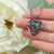 Anderson Modern Scottish Clan Tartan Necklace Heart - kittentee