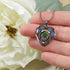 Anderson Modern Scottish Clan Tartan Necklace Heart