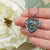 Agnew Ancient Clan Tartan Necklace Heart - kittentee