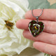 Buchan Modern Scottish Clan Tartan Necklace Heart