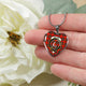 Butter Scottish Clan Tartan Necklace Heart