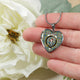 Balfour Scottish Clan Tartan Necklace Heart - kittentee
