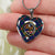 Agnew Modern Clan Tartan Necklace Heart - kittentee