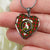 Hunter Scottish Clan Tartan Necklace Heart