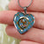 Agnew Ancient Clan Tartan Necklace Heart - kittentee