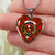 Adair Scottish Clan Tartan Necklace Heart - kittentee