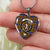Balfour Modern Scottish Clan Tartan Necklace Heart - kittentee