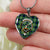 Blackadder Scottish Clan Tartan Necklace Heart - kittentee