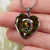 Buchan Modern Scottish Clan Tartan Necklace Heart