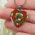 Burnett Ancient Scottish Clan Tartan Necklace Heart