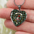 Brodie Scottish Clan Tartan Necklace Heart