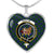 Baillie Hunting Scottish Clan Tartan Necklace Heart - kittentee
