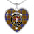 Balfour Modern Scottish Clan Tartan Necklace Heart - kittentee