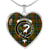 Brisbane Scottish Clan Tartan Necklace Heart