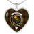 Buchan Modern Scottish Clan Tartan Necklace Heart