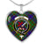 Adam Scottish Clan Tartan Necklace Heart - kittentee