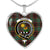 Buchan Ancient Scottish Clan Tartan Necklace Heart