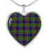 Ayrshire District Scottish Necklace Heart