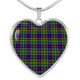 Ayrshire District Scottish Necklace Heart - kittentee