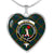 Aiton Scottish Clan Tartan Necklace Heart - kittentee