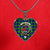 Armstrong Hunting Scottish Clan Tartan Necklace Heart - kittentee